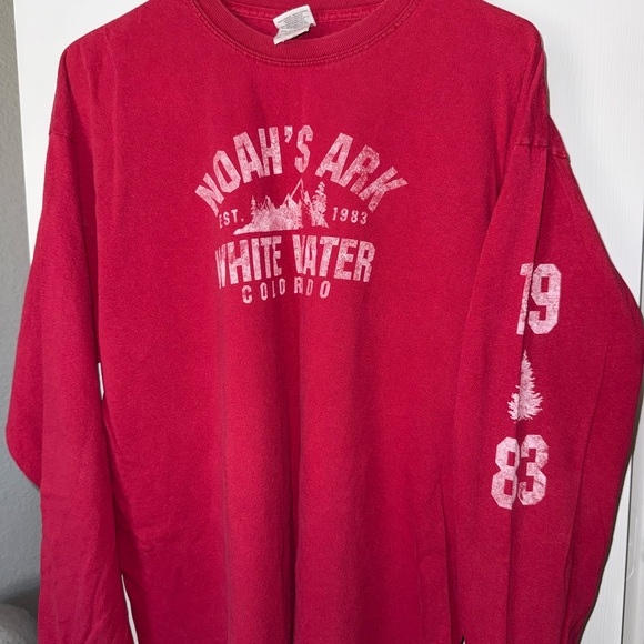 Red Noah's Ark Colorado Long Sleeve Shirt - Picture 1 of 3